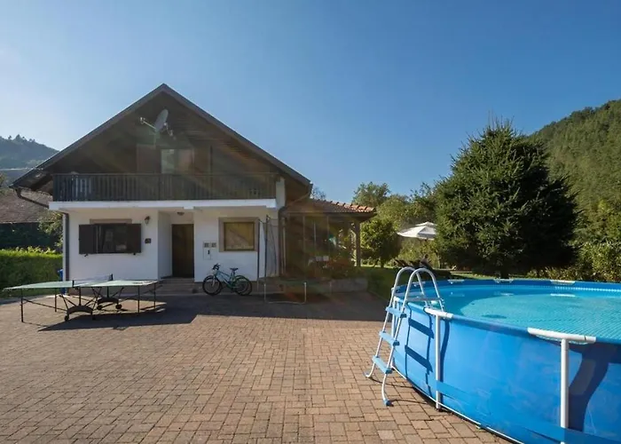 Family Friendly House With A Swimming Pool Blazevci, Gorski Kotar - 21038 Feriehus *