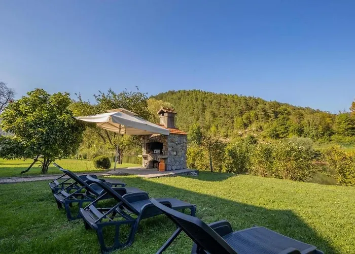 Family Friendly House With A Swimming Pool Blazevci, Gorski Kotar - 21038 Feriehus *