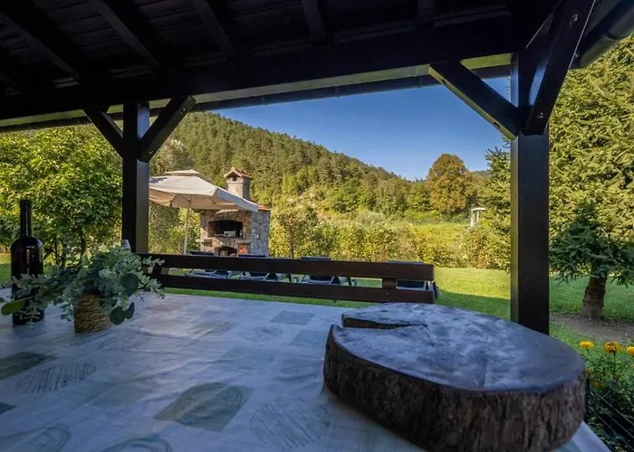 Family Friendly House With A Swimming Pool Blazevci, Gorski Kotar - 21038 펜션 브르보브스코